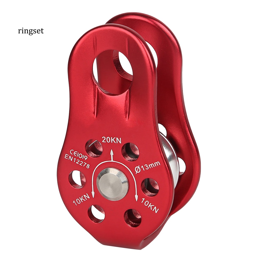 Bánh Răng Ròng Rọc Đơn Cố Định Bên Hông Dùng Khi Leo Núi Ngoài Trời