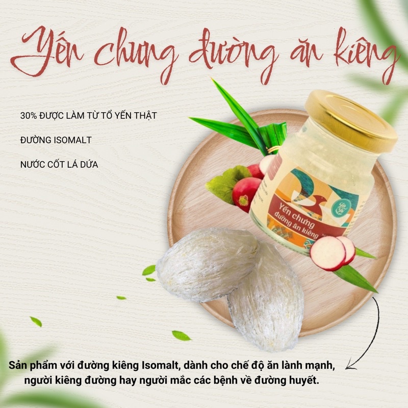 Yến Thị-Bán Lẻ- Chưng sẵn 70ml- 30% Yến