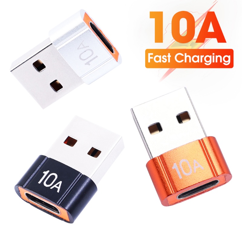 Cáp Chuyển Đổi USB Sang Type-C / 10A Cho Máy Tính / Điện Thoại Di Động