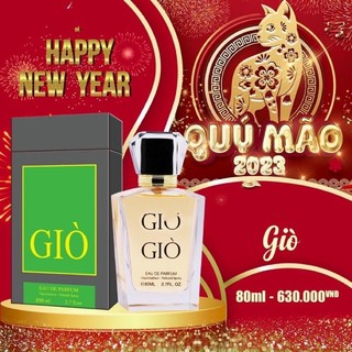 Nước hoa giò xanh nam 80ml