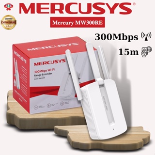 Bộ kích sóng Wifi Mercusys MW300RE 3 râu - 300Mbps hàng chính hãng