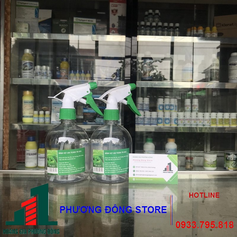 Bình xịt tay dudaco-500ml
