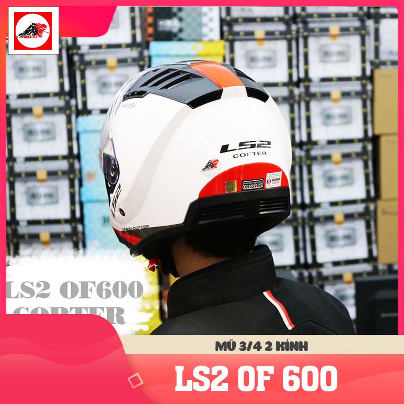 Mũ bảo hiểm 3/4 LS2 OF600