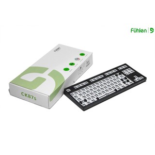 Kit bàn phím cơ custom Fuhlen CK87S (hotswap XUÔI, sandwich mount, RGB)