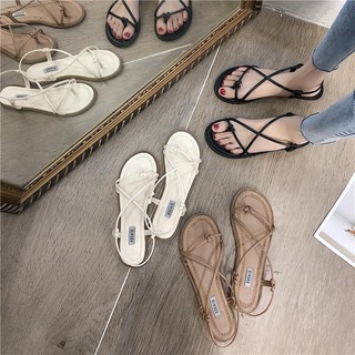 [ ORDER ] Dép quai ulzzang order sandal xỏ ngón đan dây đi biển dáng hàn quốc KÈM ẢNH THẬT