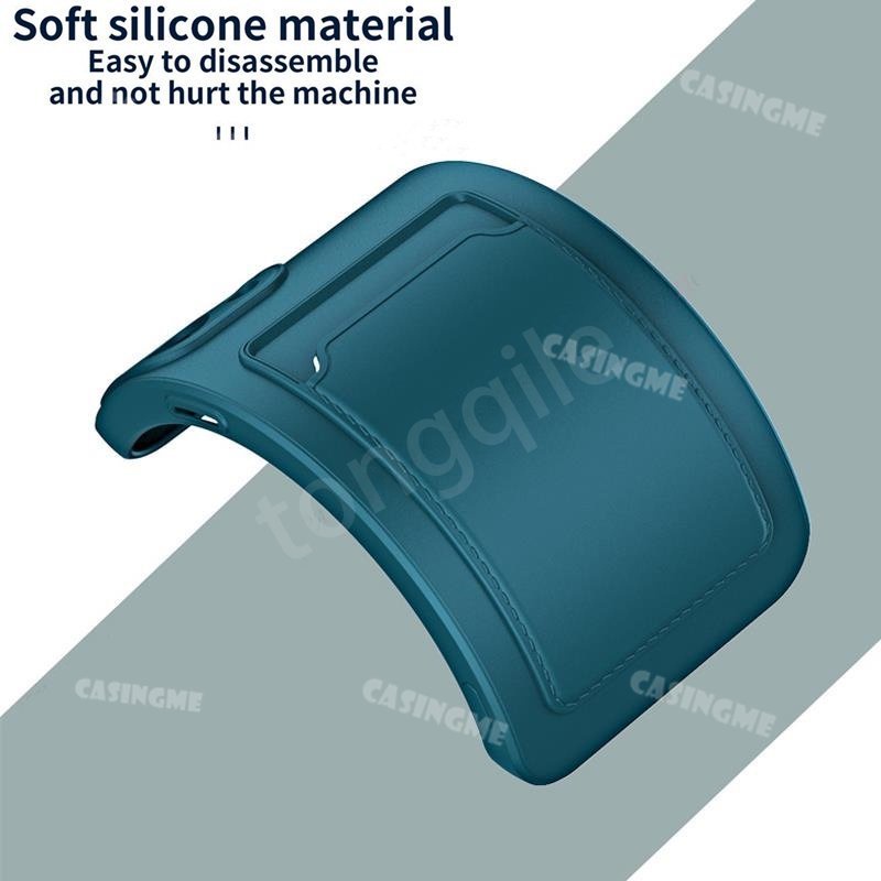 Ốp Điện Thoại Silicon Mềm Có Ngăn Đựng Thẻ Màu Kẹo Bảo Vệ Camera 2023 Oppo Reno8 T 5G Oppo Reno 8 T 8Z 8T Z 4G 5G