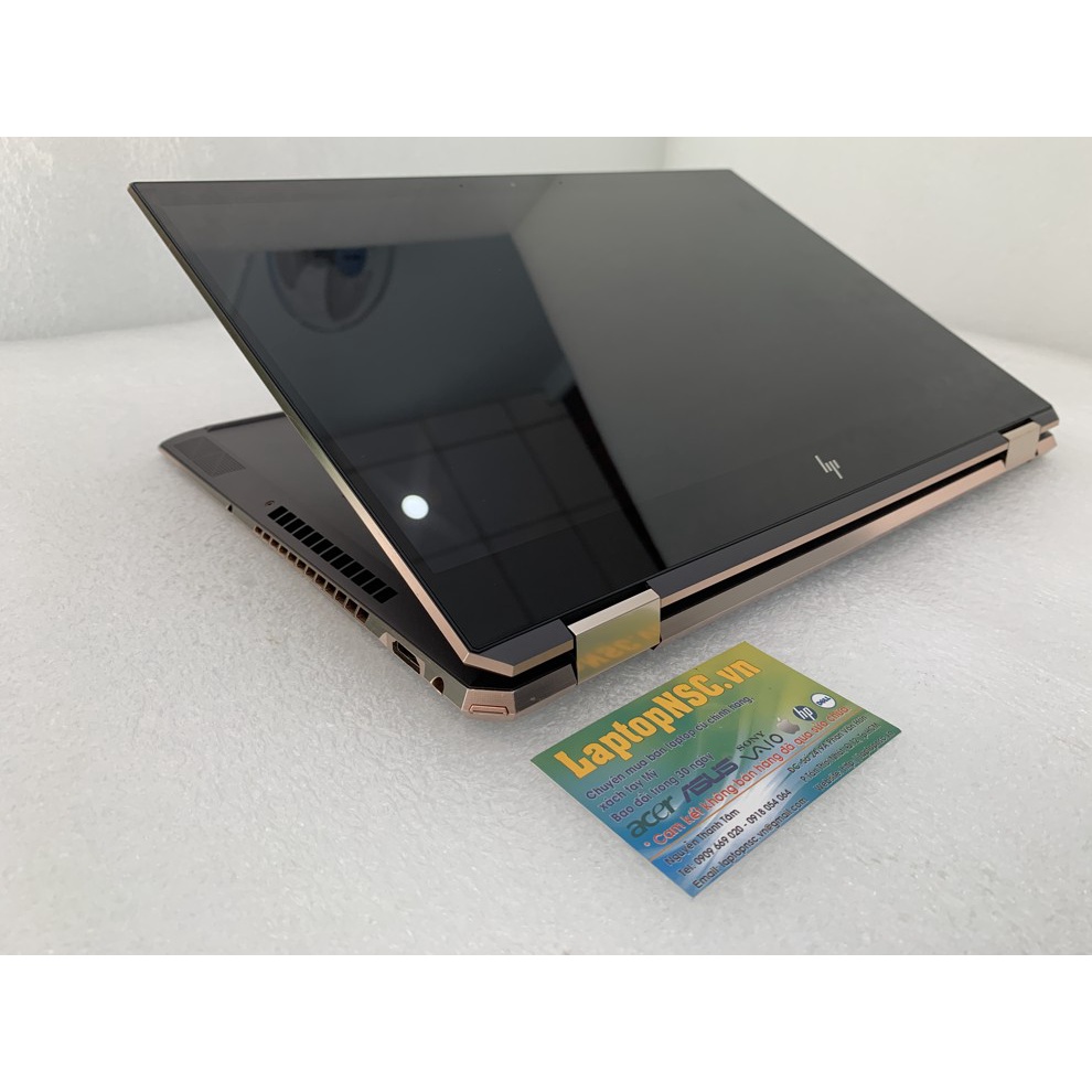 Laptop HP Spectre x360 15-df1033dx i7 10510U màn hình 15.6 4K cảm ứng gập 360 độ