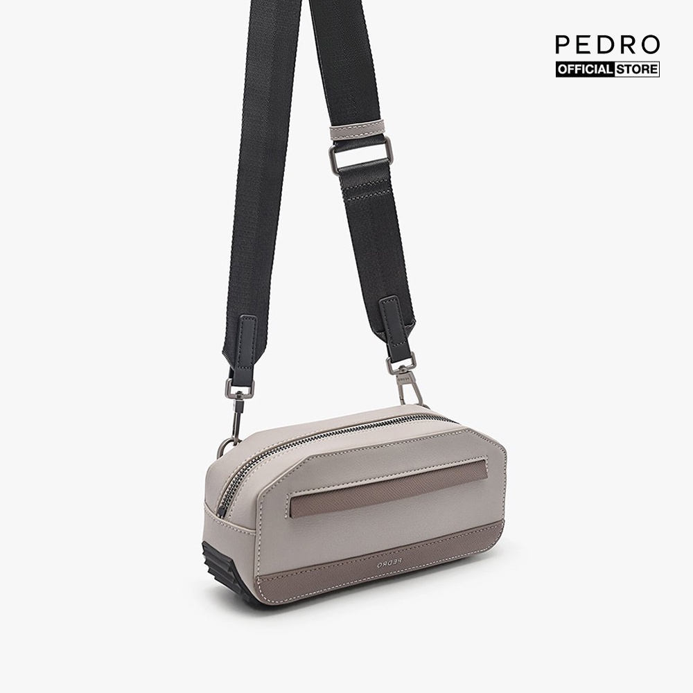 PEDRO - Túi đeo chéo nam phom chữ nhật Synthetic Leather Baguette PM2-25210210-41