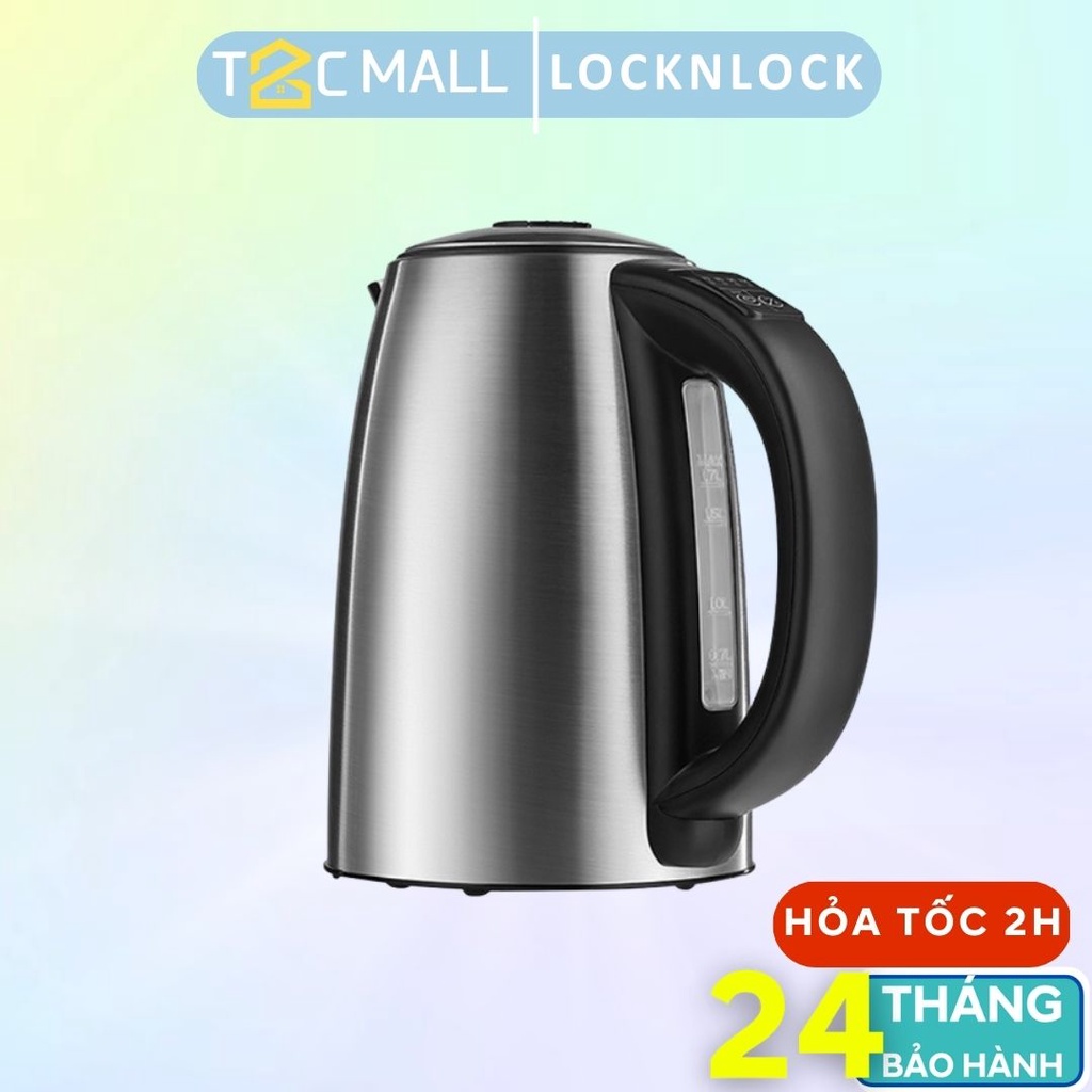 Bình Đun Siêu Tốc 1.7L Temperature Control Lock&lock EJK136SLV - T2Cmall