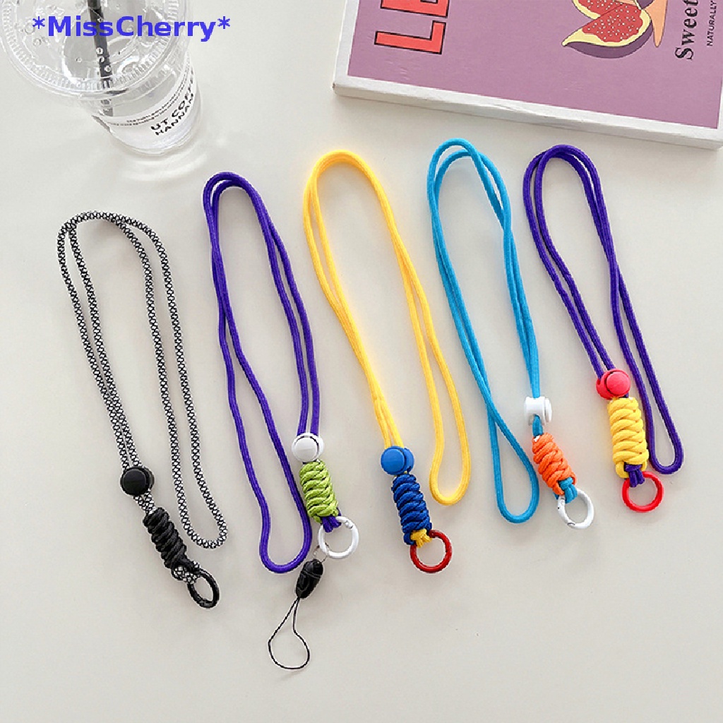 Mchy &gt; Dây Đeo Điện Thoại Co Giãn Nhiều Màu Sắc Có Móc Cổ Mới