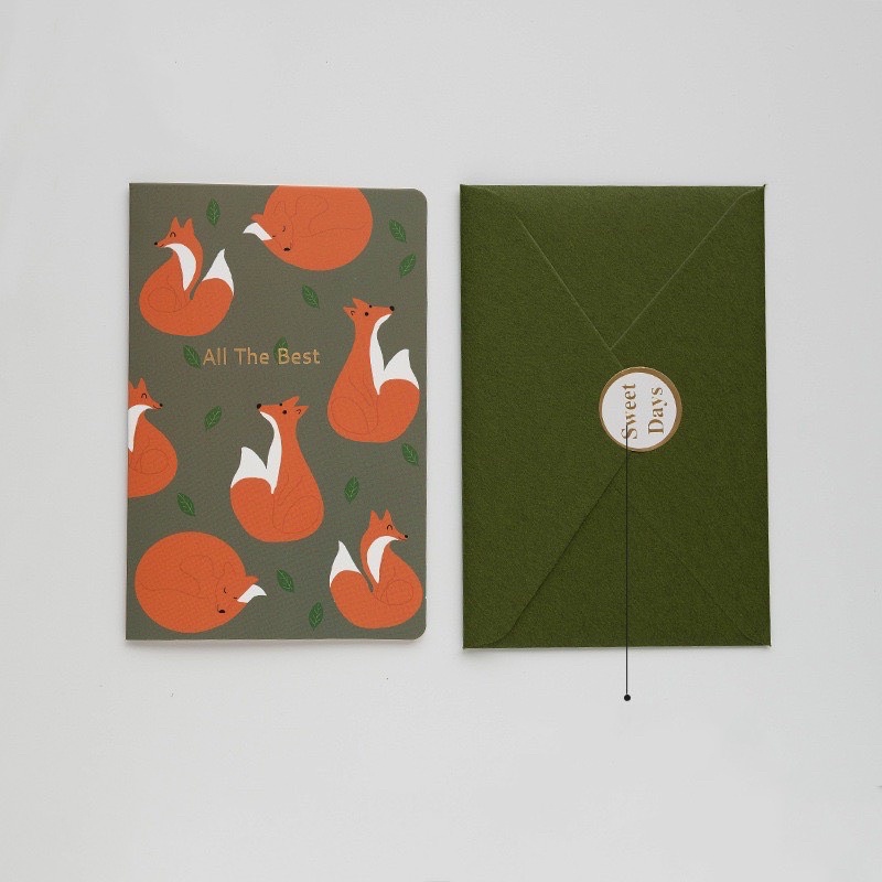 Thiệp Chữ Nhật Dễ Thương - THIEP1041 - BCorner