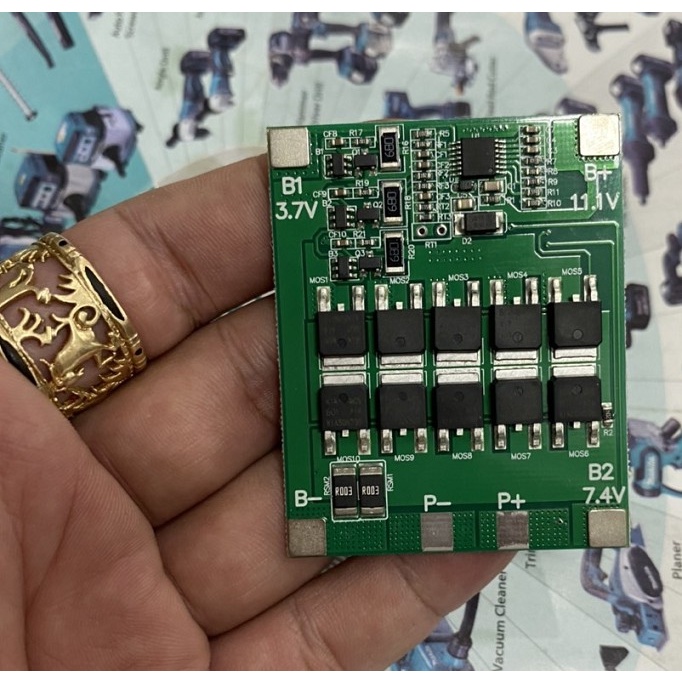 MC Mạch 3S 30A BW sạc cân bằng và bảo vệ pin Li-ion. BN.