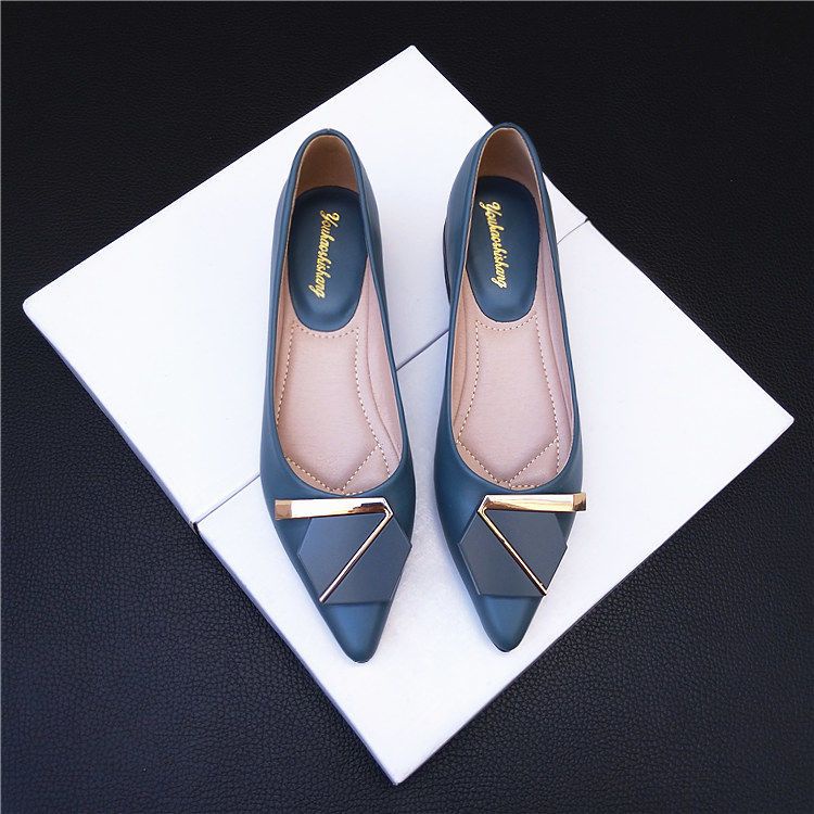 Giày Cao Gót Mũi Nhọn Đế Dày Mềm Mại Thời Trang Cho Nữ Size 33-42