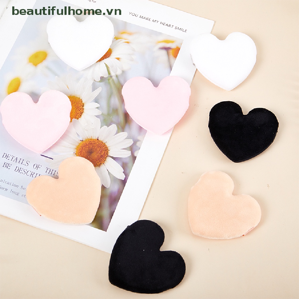 Set 2 Mút Trang Điểm Trái Tim Xinh Xắn