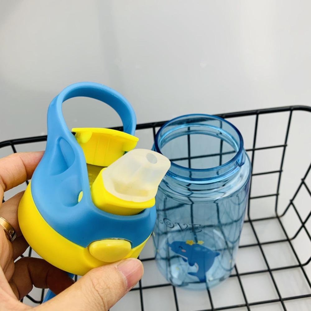 Bình Nước Hình Vịt Hoạt Hình Xinh Xắn Cho Bé