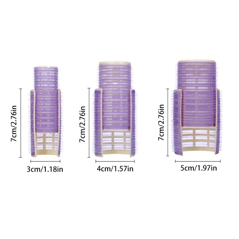 Kẹp Uốn Tóc Tự Dính Bằng Nhựa Thời Trang Hàn Quốc Cho Nữ