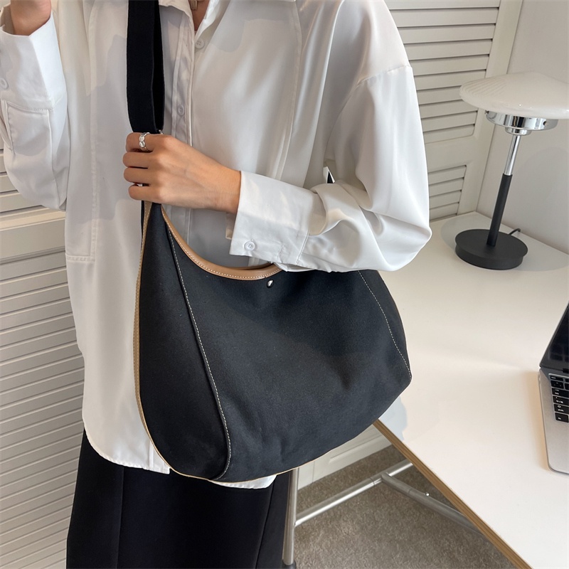 Túi Đeo Vai Sức Chứa Lớn Thiết Kế Đơn Giản Thời Trang Cho Nữ