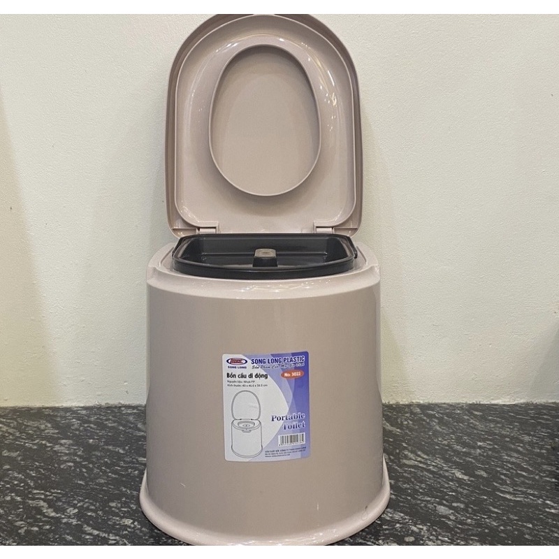 Bô vệ sinh trong nhà cho người già, bà bầu, trẻ em bồn cầu di động người lớn chính hãng