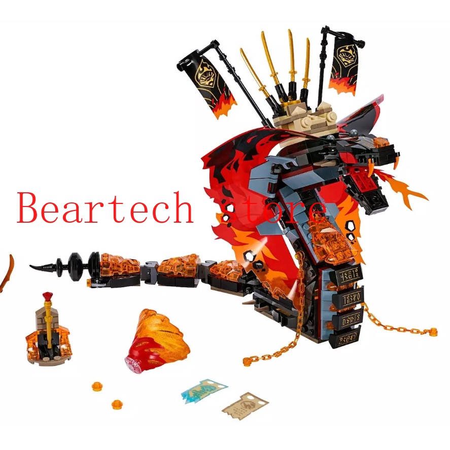 Mô Hình Lắp Ráp Nhân Vật NINJAGO Aspheera Pyro Slayer 70674