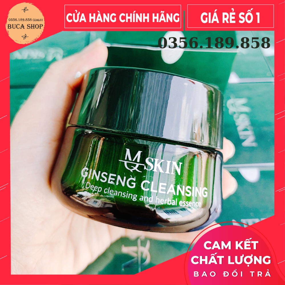 Bột rửa mặt nhân sâm mqskin