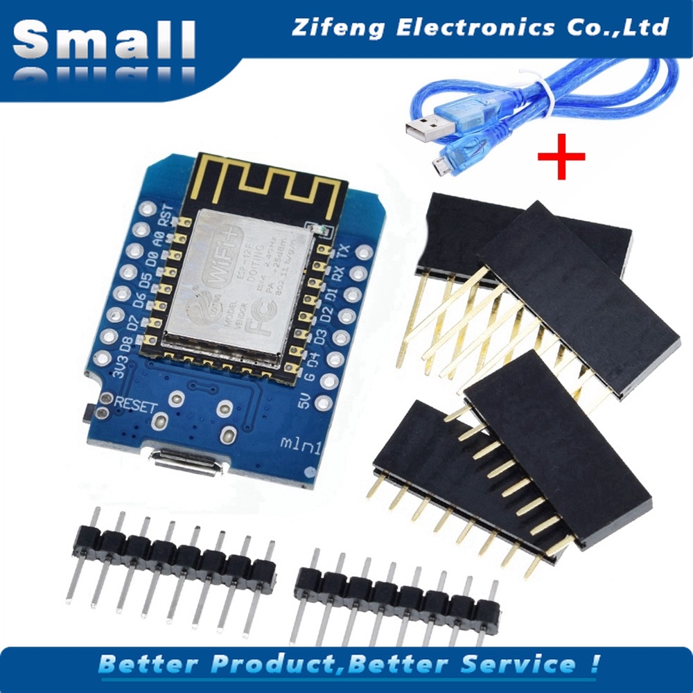 Bảng Mạch Phát Triển Wifi Mini Esp8266 Esp-12 Esp-12F Ch340G Ch340 V2 Usb Wemos D1 Mini Nodemcu Lua Ot 3.3v