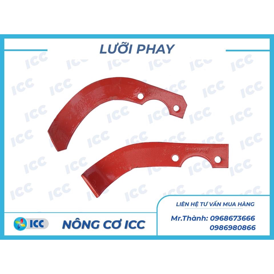 Lưỡi phay, lưỡi xới đất của máy cày xới mini
