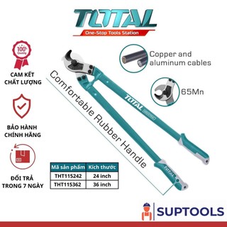 Kìm cắt cáp điện total tht115242 - tht115362