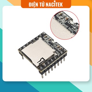 Mạch phát âm thanh mp3 kết hợp amply dfplayer mini - qnzj