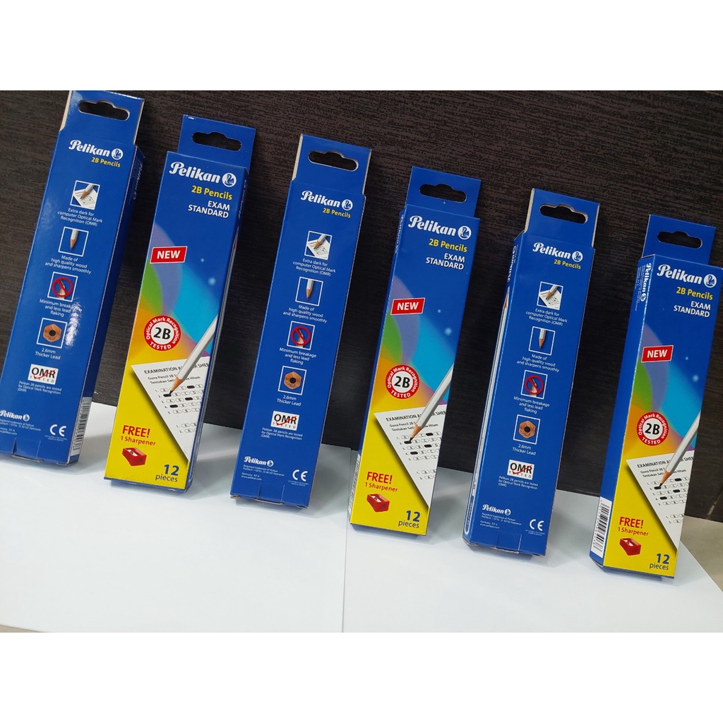 Bút chì Bạc 2B Pelikan Exam Standard , thương hiệu lâu đời nổi tiếng đến từ Đức