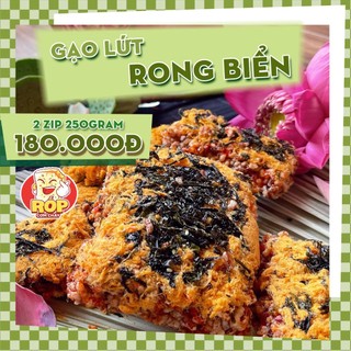 Cơm Cháy Rốp gạo lứt rong biển loại 2 gói 250 gram