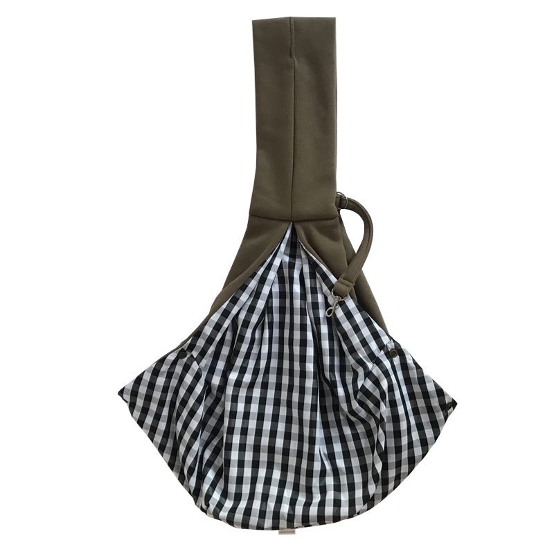 Túi Đeo Vai Bằng Vải Canvas Thiết Kế Nhỏ Gọn Dành Cho Thú Cưng