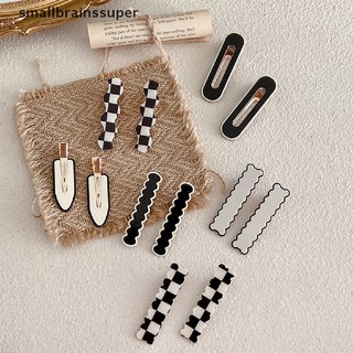 set 2 Kẹp tóc hình thật đen trắng