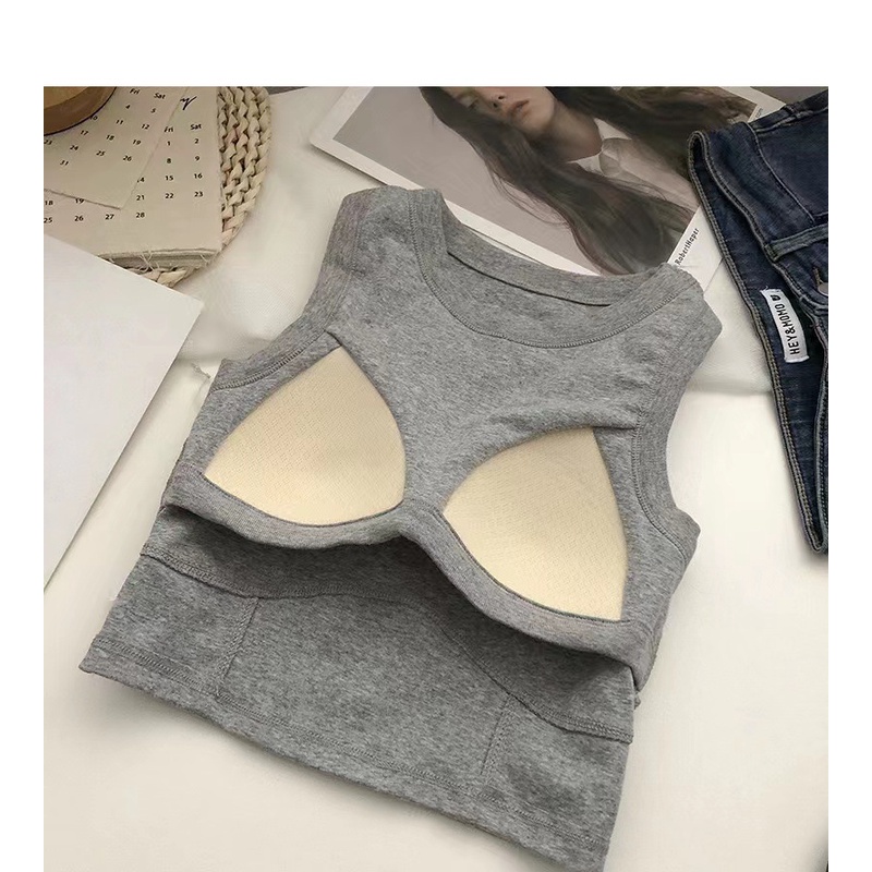 Áo Lót Thể Thao Ôm Dáng Không Gọng Chống Sốc Có Đệm Ngực Với 5 Màu Tùy Chọn Gợi Cảm Cho Nữ