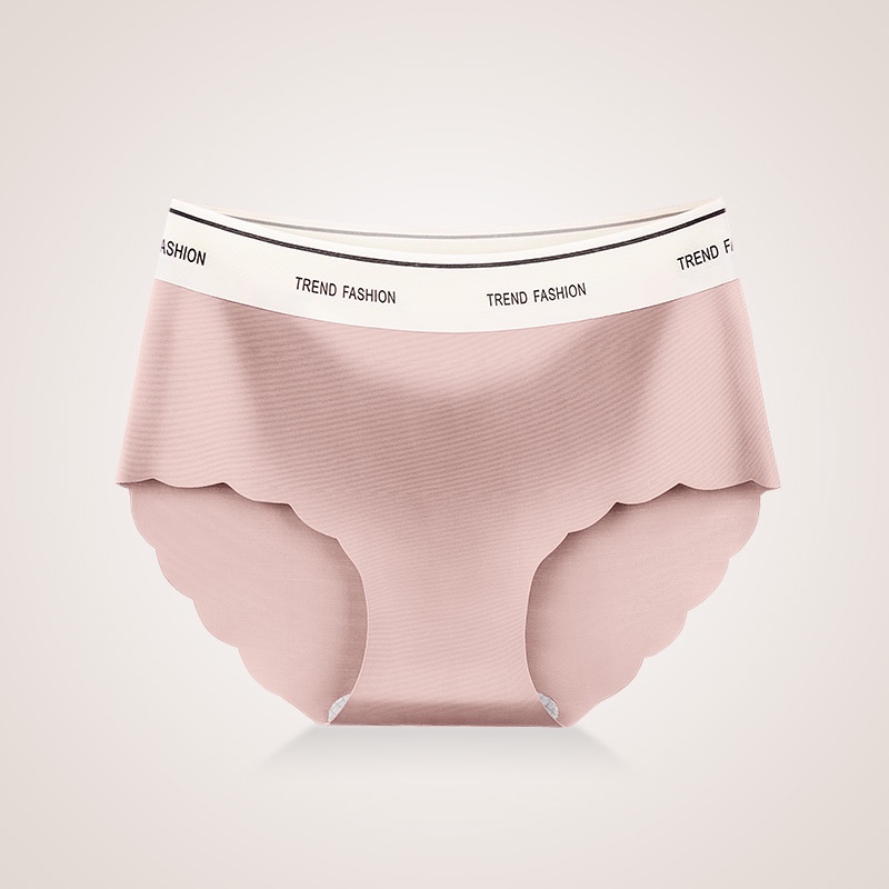 [Công Nghệ Đen Đáy Quần Lót cotton Nguyên Chất Kháng Khuẩn Lưng Vừa Không Đường May Co Giãn Thoáng Khí Phong Cách Thể Thao Cho Nữ