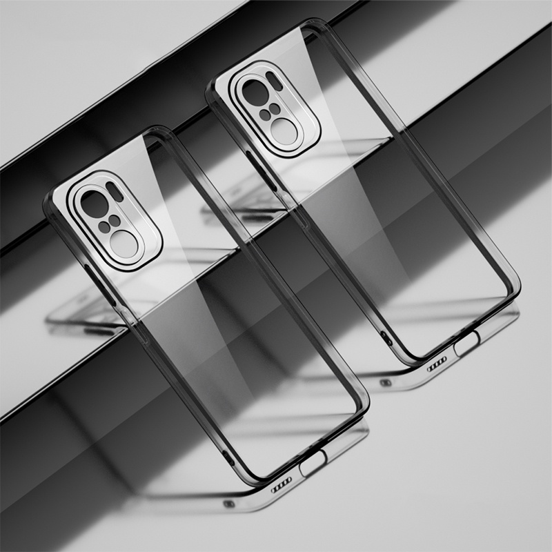 Ốp Điện Thoại Silicon Dẻo Tráng Gương Trong Suốt Sang Trọng Cho Redmi Note 11 11s 10s 10 9 8 Pro Max 4G 5G 9A 9C 10A