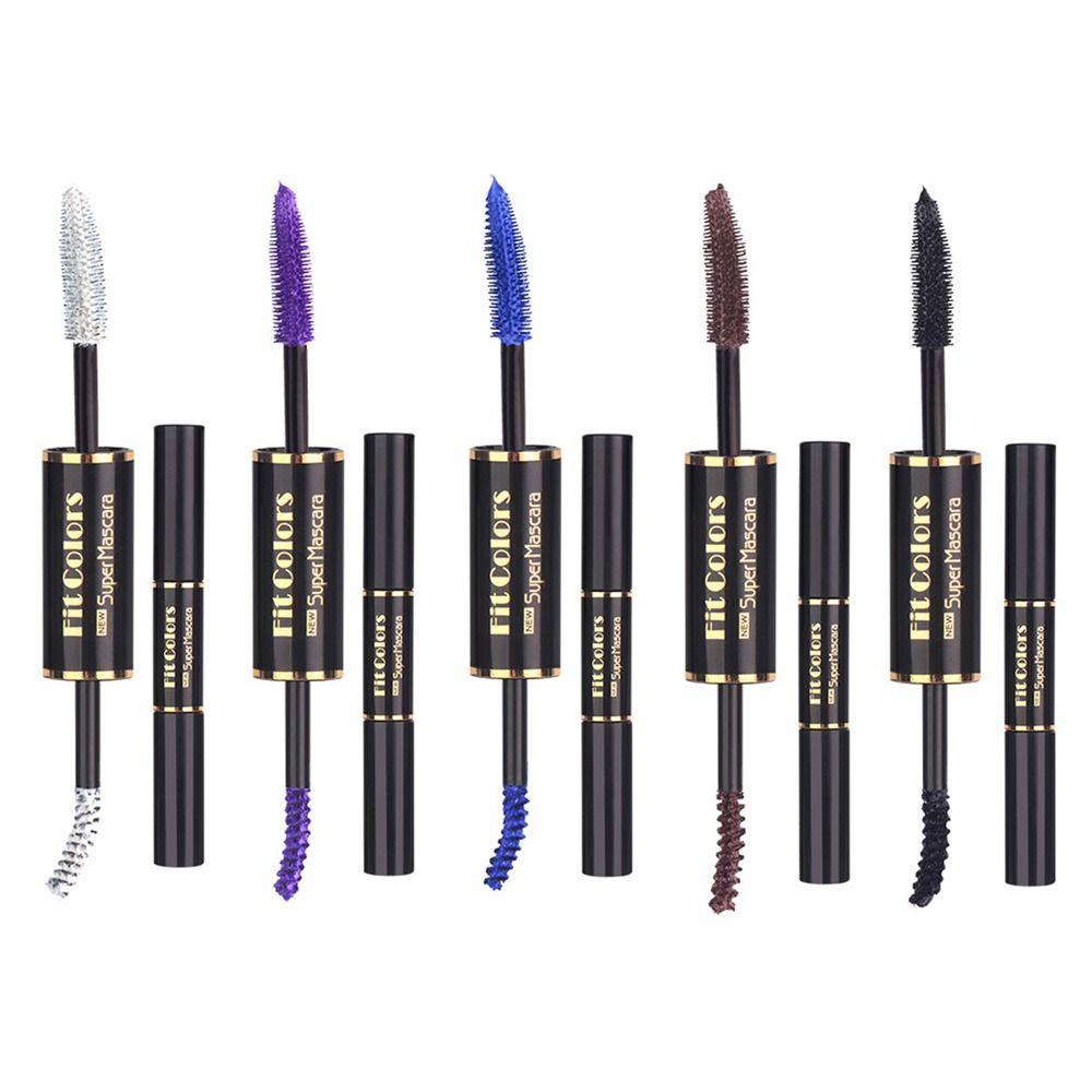 Mascara Sợi Tơ 4D Hai Đầu Trang Điểm Mắt Chống Nước