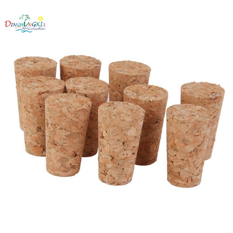 Bộ 10 Nút Bần Đóng Mô Hình 22 * 17 * 35mm