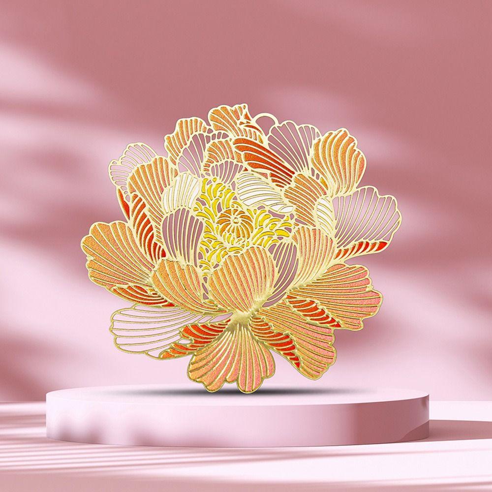 Bookmark Bằng Đồng Thau Phong Cách Trung Hoa Cổ Điển