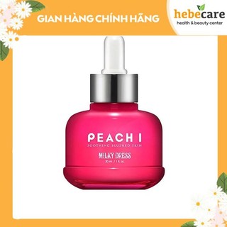 Serum huyết thanh đặc Milky Dress Peach Serum | Kem trắng da kiểm soát dầu và ngăn ngừa mụn Milky Dress 50ml