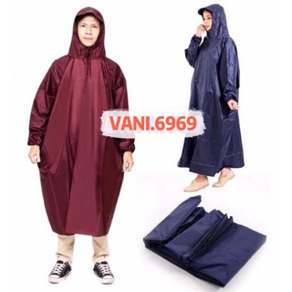Áo Mưa Bít Vải Dù Vân Cá Loại I