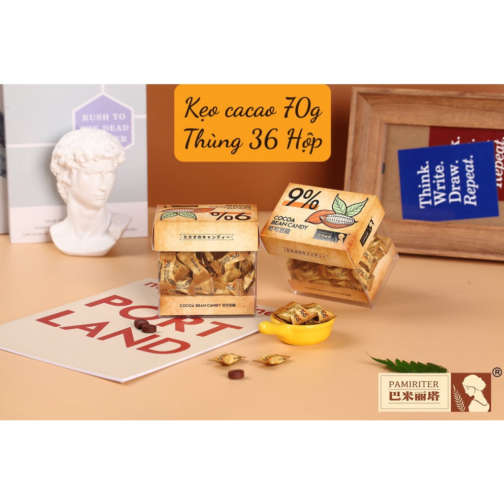 Kẹo Cà Phê - Kẹo Coffee Candy Đài Loan Hộp 70gr