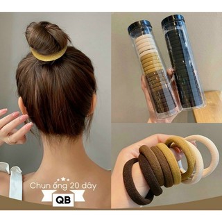 Hộp chun ống 20 dây buộc tóc