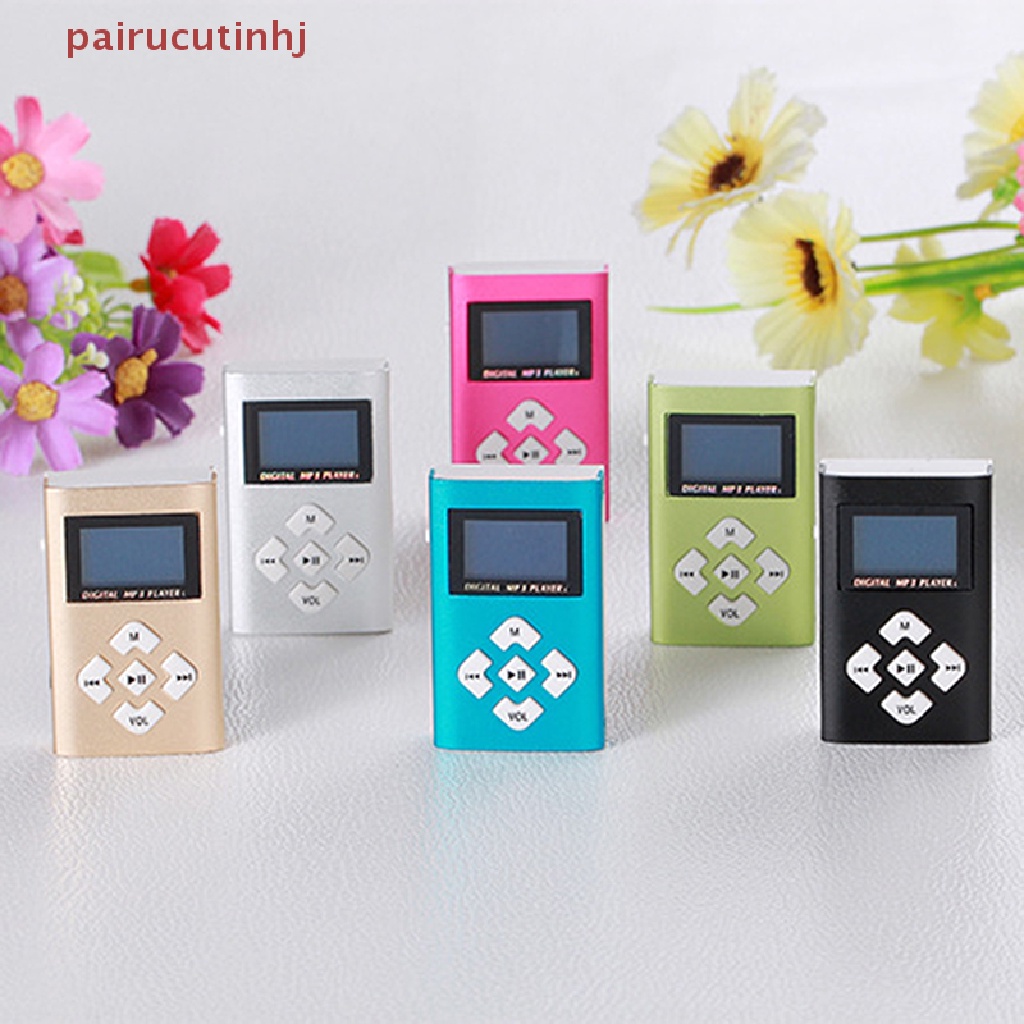 Máy Nghe Nhạc Mp3 Mini 32Gb Khe Cắm Thẻ Nhớ Usb