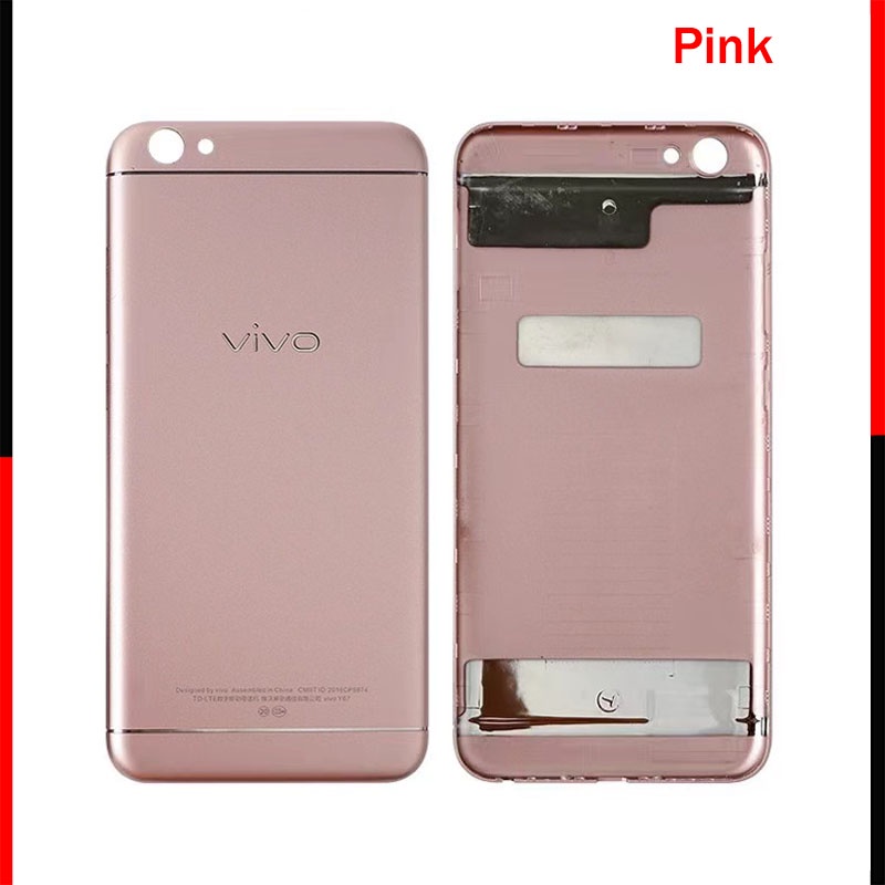 Nắp Lưng Điện Thoại Bằng Kính Thay Thế Chuyên Dụng Cho VIVO V5 V5s V5 lite Y66 / Y67