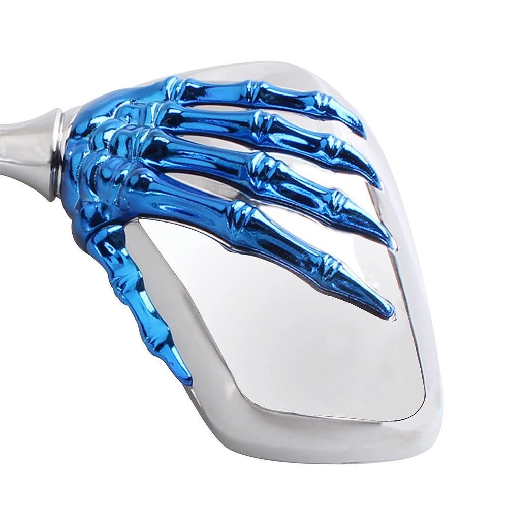 Kính Chiếu Hậu 8 / 10mm Hình Bàn Tay Ma Độc Đáo Cho Xe Mô Tô