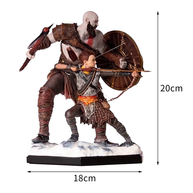 Đồ trang trí Nhân Vật Anime God Of War Kratos Độc Đáo Sống Động