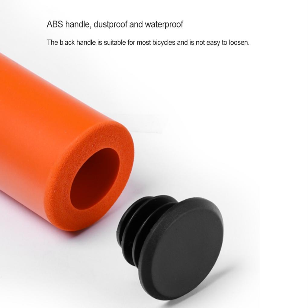 Bộ 2 Miếng Đệm Bọc Tay Lái Xe Đạp Bằng Silicone Không Trơn