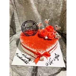 Bột đỏ rắc bánh kem
