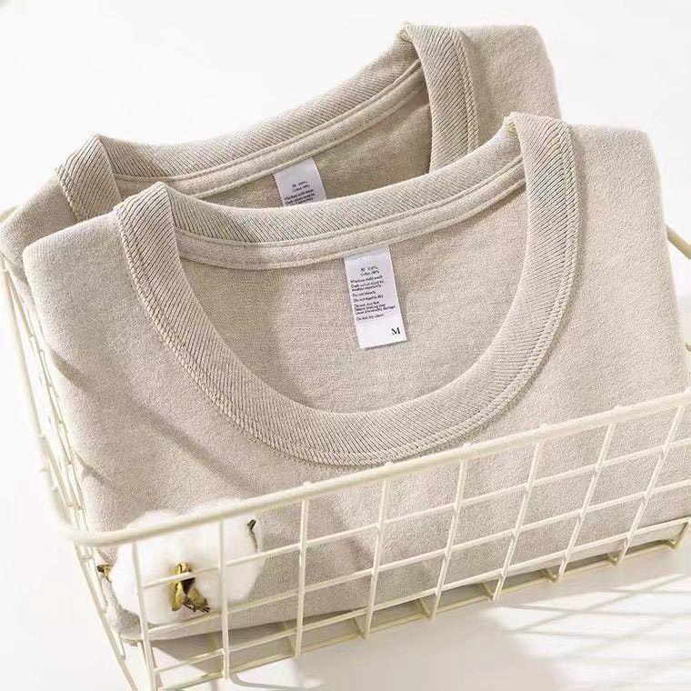 Áo phông áo thun unisex nam nữ màu trà sữa nhạt100% cotton mềm mịn mùa hè siêu mát đủ size đủ màu đế