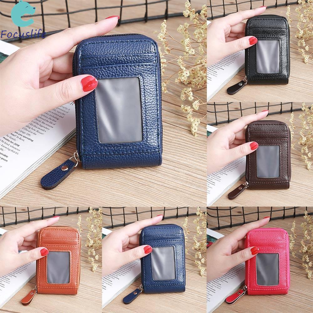 Ví Da PU Có Khóa Kéo Thời Trang Cho Nam